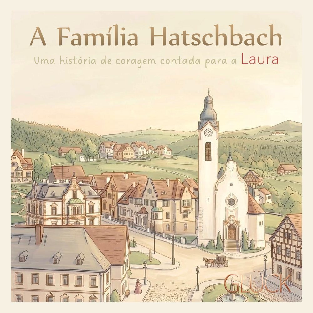 Capa de A Família Hatschbach, uma história de coragem contada para a Laura